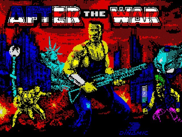After the War title screen for ZX Spectrum